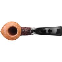 Ser Jacopo Insanus Spongia Rusticated Bent Dublin with Silver (R1) (D) (8) (9mm)