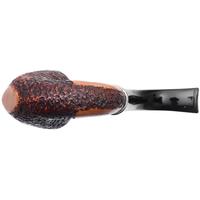 Ser Jacopo Insanus Spongia Rusticated Bent Dublin with Silver (R1) (D) (8) (9mm)