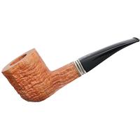 Ser Jacopo Spongia De Divina Proportione Sandblasted Paneled Bent Pot with Silver (S3) (C) (9mm)