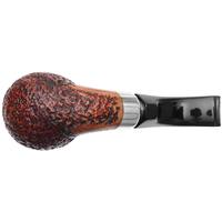 Ser Jacopo Rusticated Bent Apple with Silver (R1) (B) (9mm)