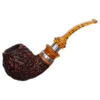 Ser Jacopo Pulchra Rusticated Bent Apple with Silver (R1) (C)