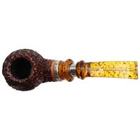 Ser Jacopo Pulchra Rusticated Bent Apple with Silver (R1) (C)