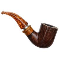 Ser Jacopo Delecta Smooth Bent Billiard with Silver (L1) (C)