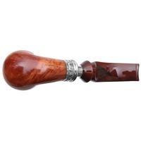 Ser Jacopo La Fuma Smooth Bent Dublin with Silver (C) (9mm)