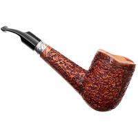 Ser Jacopo Domina 2024 Rusticated Bent Billiard with Silver (R1) (D) (9mm)