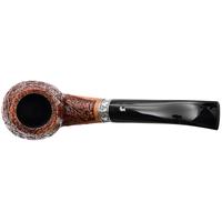 Ser Jacopo Picta Magritte Sandblasted Bent Egg with Silver (S2) (C) (15) (9mm)