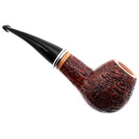 Ser Jacopo Picta Picasso Sandblasted Bent Apple with Silver (S2) (C) (24) (9mm)