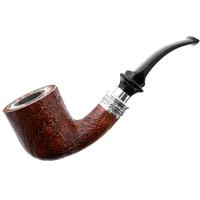 Ser Jacopo Delecta Sandblasted Bent Pot with Silver (Leonardo) (S2) (E) (9mm)
