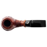 Ser Jacopo Delecta Sandblasted Bent Apple with Silver (S2) (B) (9mm)
