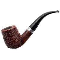Ser Jacopo Opus Rusticated Bent Billiard with Silver (R1) (B) (9mm)