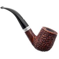 Ser Jacopo Opus Rusticated Bent Billiard with Silver (R1) (B) (9mm)