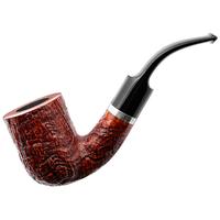 Ser Jacopo Sandblasted Bent Pot with Silver (S2) (A) (9mm)