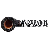 Ser Jacopo Albus et Niger Delecta Sandblasted Pot with Silver (S1) (D) (9mm)