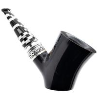 Ser Jacopo Albus et Niger Delecta Smooth Poker with Silver (L) (D) (9mm)