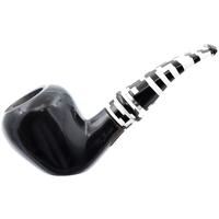 Ser Jacopo Albus et Niger Delecta Smooth Acorn Sitter with Silver (L) (D) (9mm)