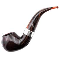 Irish Seconds Smooth Bent Apple with Silver Band Fishtail (2) (9mm)