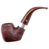 Irish Seconds Sandblasted Oom Paul with Silver Band Fishtail (2) (9mm)