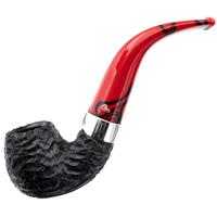 Irish Seconds Rusticated Bent Billiard Fishtail (3)