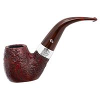 Irish Seconds Sandblasted Oom Paul with Silver Band Fishtail (2) (9mm)