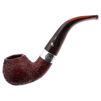 Irish Seconds Sandblasted Bent Apple with Silver Band Fishtail (2)