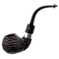 Irish Seconds Rusticated Bent Apple with Silver Band P-Lip (2)