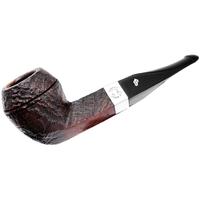 Irish Seconds Sandblasted Bulldog with Silver Band P-Lip (2) (9mm)