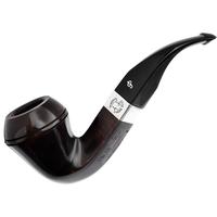 Irish Seconds Smooth Bent Bulldog with Silver Band P-Lip (2) (9mm)