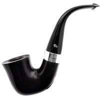 Irish Seconds Smooth Calabash with Silver Band P-Lip (2)