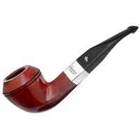 Irish Seconds Smooth Bent Bulldog with Silver Band P-Lip (1)