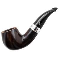 Irish Seconds Smooth Bent Billiard with Silver Band P-Lip (2)