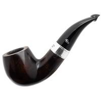 Irish Seconds Smooth Bent Billiard with Silver Band P-Lip (2)
