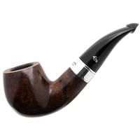 Irish Seconds Smooth Bent Billiard with Silver Band P-Lip (2)
