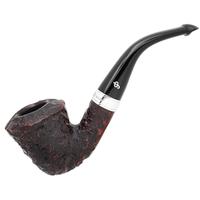 Irish Seconds Rusticated Calabash with Silver Band P-Lip (2)