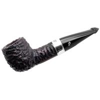 Irish Seconds Rusticated Billiard with Silver Band P-Lip (2)