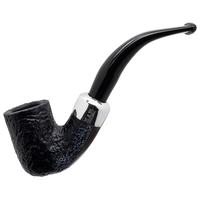 Irish Seconds Sandblasted Bent Billiard Army Mount Fishtail (3) (9mm)