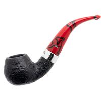 Irish Seconds Sandblasted Bent Apple Fishtail (3) (9mm)