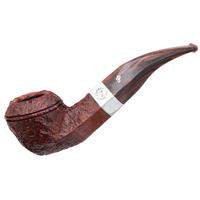 Irish Seconds Sandblasted Bent Bulldog with Silver Band Fishtail (2)