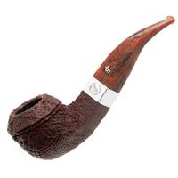Irish Seconds Sandblasted Bent Bulldog with Silver Band Fishtail (2)