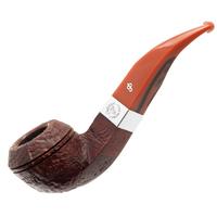 Irish Seconds Sandblasted Bent Bulldog with Silver Band Fishtail (2)