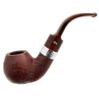 Irish Seconds Sandblasted Bent Apple with Silver Band Fishtail (2) (9mm)