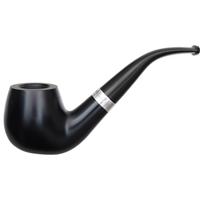 Irish Seconds Smooth Bent Brandy with Silver Band Fishtail (2)