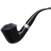Irish Seconds Smooth Calabash with Silver Band Fishtail (2)