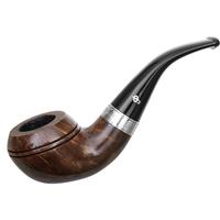 Irish Seconds Smooth Stubby Rhodesian with Silver Band Fishtail (2)