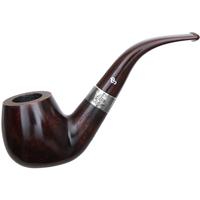 Irish Seconds Smooth Bent Brandy with Silver Band Fishtail (2)