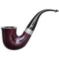 Irish Seconds Smooth Calabash with Silver Band P-Lip (1)