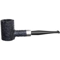 Irish Seconds Rusticated Poker with Silver Band Fishtail (2)