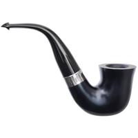 Irish Seconds Smooth Calabash with Silver Band P-Lip (1)