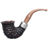 Irish Seconds Rusticated Calabash with Army Mount Fishtail (3)