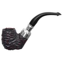 Irish Seconds Rusticated Oom Paul with Silver Army Mount P-Lip (1)