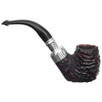 Irish Seconds Rusticated Oom Paul with Silver Army Mount P-Lip (1)